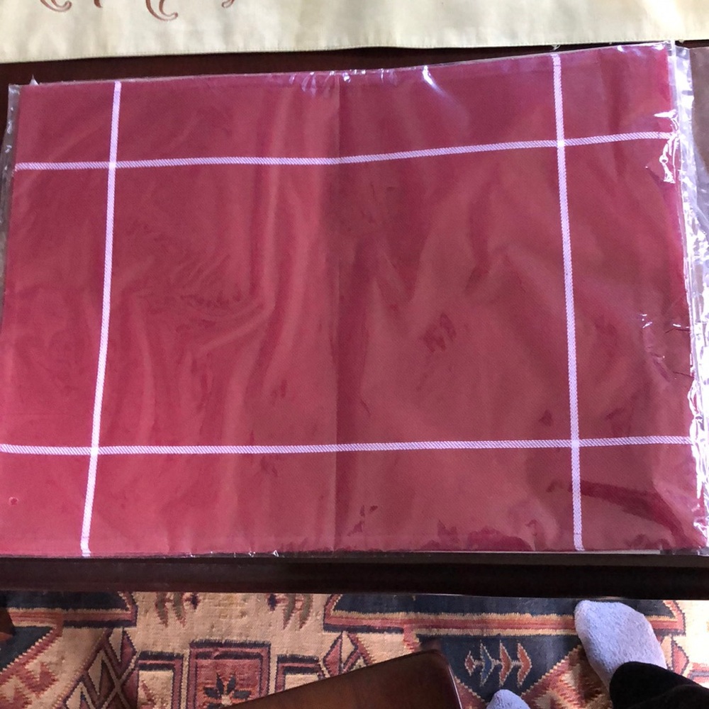 NWT 4 Pampered Chef place mates